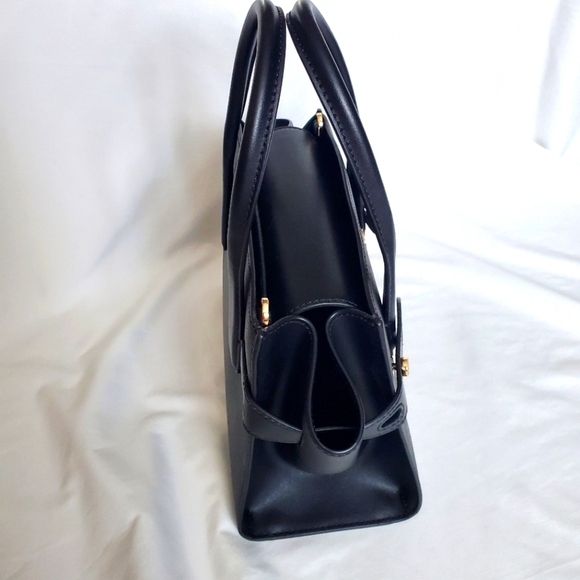 Michael Kors Black Saffiano Leather Satchel Bag NWT - Picture 9 of 14